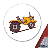 Aufkleber Traktor Trecker 10cm
