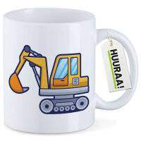 Kaffeetasse Bagger Comic 330ml