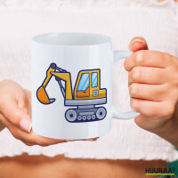 Kaffeetasse Bagger Comic 330ml