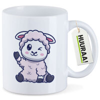 Kaffeetasse Lamm Baby Schaf 330ml