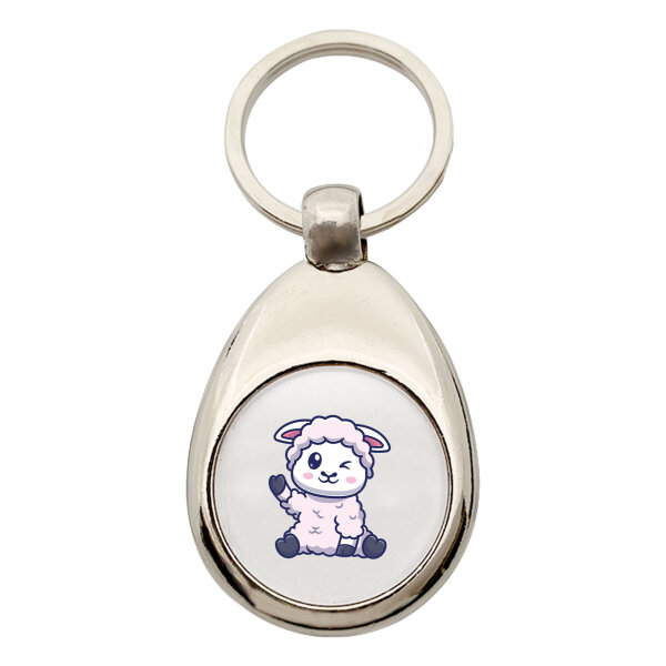 Schlüsselanhänger Lamm Baby Schaf