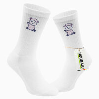 Unisex Socken Lamm Baby Schaf Größe 37/46 White Motiv Tennissocken