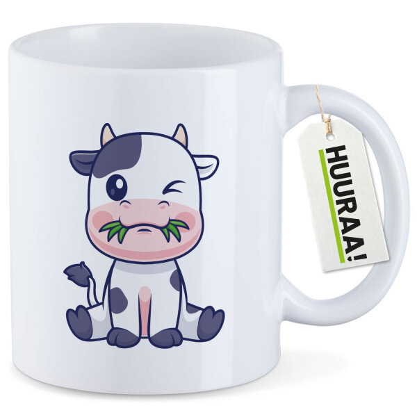 Kaffeetasse Kälbchen Baby Kuh 330ml