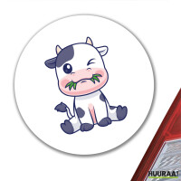 Aufkleber Kälbchen Baby Kuh 10cm