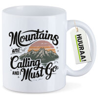 Kaffeetasse Mountains are calling and i must go 330ml