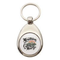 Schlüsselanhänger Mountains are calling and i...