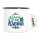 Emaille Tasse Ready for Adventure Berge 300ml Vintage Emaille Becher
