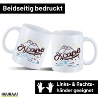 Kaffeetasse Escape Berge 330ml