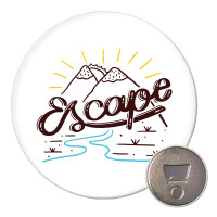 Magnet Escape Berge 59mm Kühlschrankmagnet