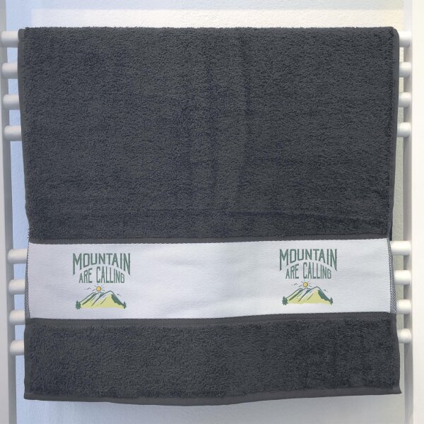 Handtuch Mountain are calling Berge 50x100cm