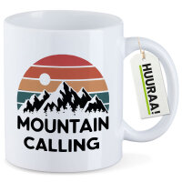Kaffeetasse Mountain Calling Berge 330ml
