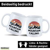Kaffeetasse Mountain Calling Berge 330ml