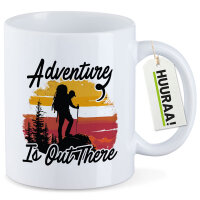 Kaffeetasse Adventure is out there Backpacking 330ml