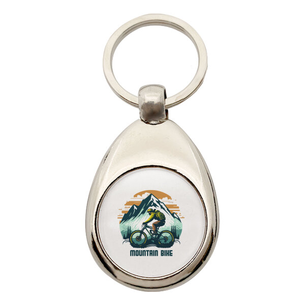 Schlüsselanhänger Mountain Bike Berge