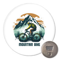 Magnet Mountain Bike Berge 59mm Kühlschrankmagnet