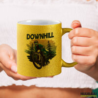 Glitzertasse Downhill Bike 330ml