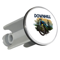 Waschbeckenstöpsel Downhill Bike 4cm