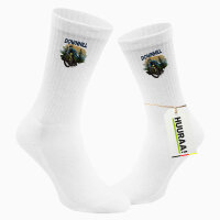 Unisex Socken Downhill Bike Größe 37/46 White Motiv Tennissocken