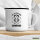 Emaille Tasse Snowboard life is better 300ml Vintage Emaille Becher
