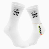 Unisex Socken Snowboard Just add snow Baumwolle