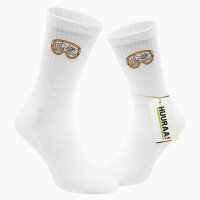 Unisex Socken Ski Skibrille 42/46 Baumwolle