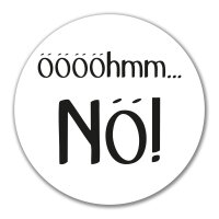 Aufkleber ööööhmm Nö Schriftzug...