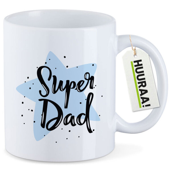 Kaffeetasse Super Dad Bester Papa 330ml
