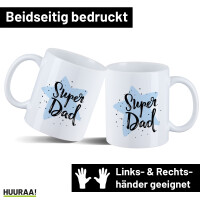 Kaffeetasse Super Dad Bester Papa 330ml
