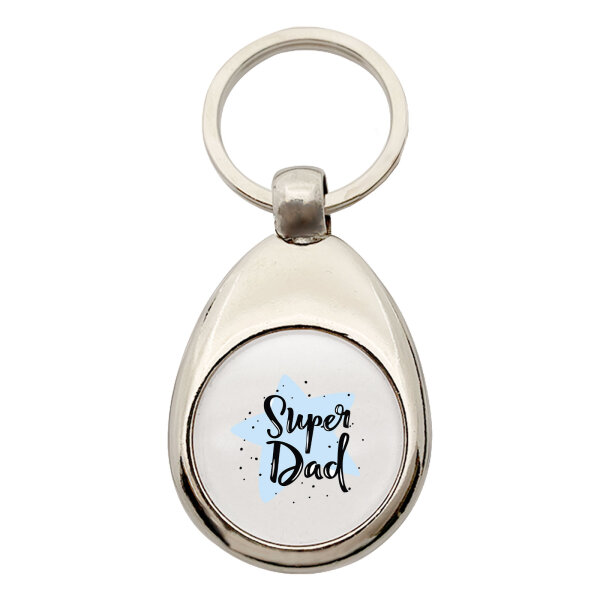 Schlüsselanhänger Super Dad Bester Papa