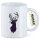 Kaffeetasse Hirsch Silhouette 330ml