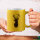 Glitzertasse Hirsch Silhouette 330ml