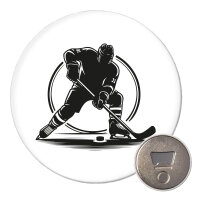 Magnet Eishockey Hockey 59mm Kühlschrankmagnet
