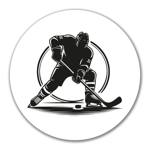 Aufkleber Eishockey Hockey 10cm