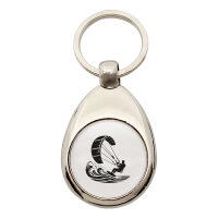 Schlüsselanhänger Kitesurfen Silhouette