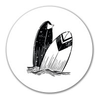 Aufkleber Surfboard Board 10cm