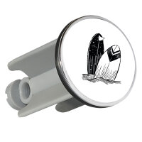 Waschbeckenstöpsel Surfboard Board 4cm Abflussstopfen