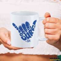 Kaffeetasse Hang Loose Surf Aloha 330ml