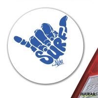 Aufkleber Hang Loose Surf Aloha 10cm