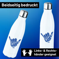 Trinkflasche Hang Loose Surf Aloha 500ml Edelstahl...