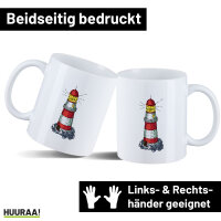 Kaffeetasse Leuchtturm Lighthouse 330ml
