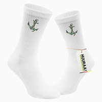 Unisex Socken Anker Anchor Baumwolle