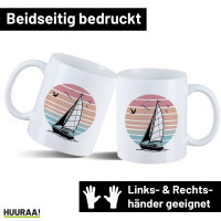 Kaffeetasse Segelboot segeln 330ml