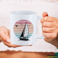 Kaffeetasse Segelboot segeln 330ml
