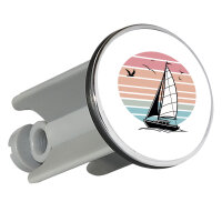 Waschbeckenstöpsel Segelboot segeln 4cm Abflussstopfen