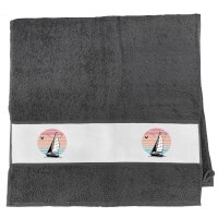 Handtuch Segelboot segeln 50x100cm