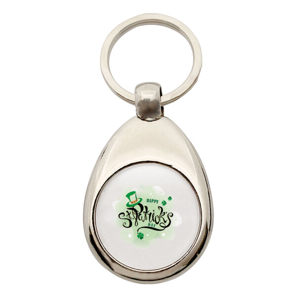 Schlüsselanhänger Happy St. Patrick’s Day Zylinder