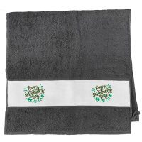 Handtuch St. Patrick’s Day Kleeblatt 50x100cm