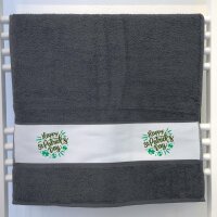 Handtuch St. Patrick’s Day Kleeblatt 50x100cm