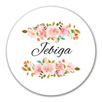 Aufkleber Jebiga Balkan Blumen 10cm