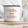Emaille Tasse Shit englisch Blumen 300ml Vintage Emaille Becher
